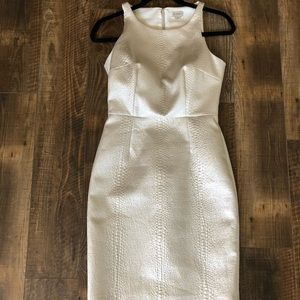 Cream/Gold Party Dress